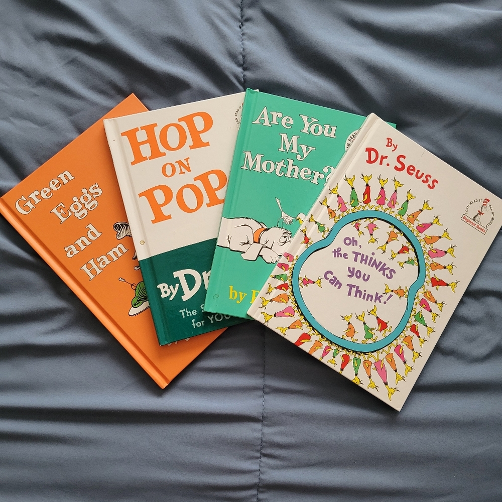 Dr. Seuss Children's Book Lot of 4 Books